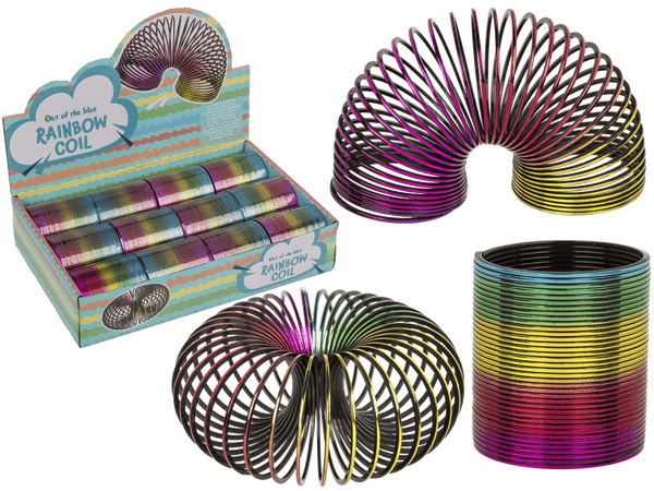 [OOTB-61/2474] Spirale, Regenbogen, ca. 5 cm,