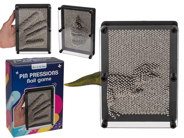 Nagelspiel, Pinpressions, ca. 19 x 14 cm,