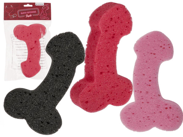 [OOTB-61/2581] Badeschwamm, Penis, ca. 19 cm,