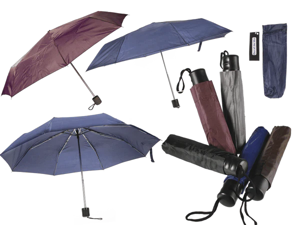 [OOTB-61/1948] Taschen-Regenschirm, Uni, D: ca. 87 cm,