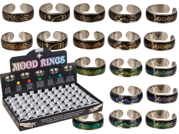 [OOTB-61/2145] Stimmungsring aus Kupfer, Größe verstellbar,