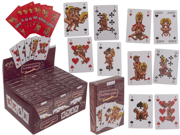 [OOTB-61/2237] Spielkarten, Kamasutra Comic,