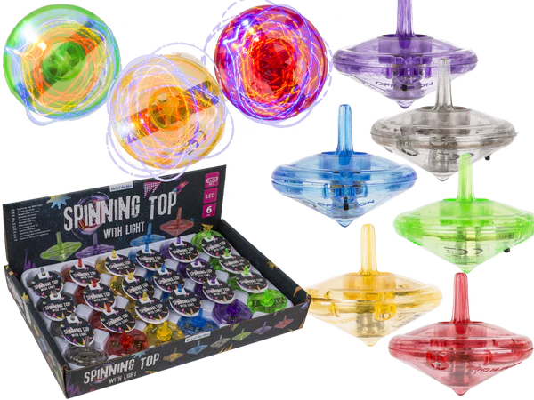 [OOTB-60/1106] Kreisel, Colours I, mit LED (inkl. Batterie) &