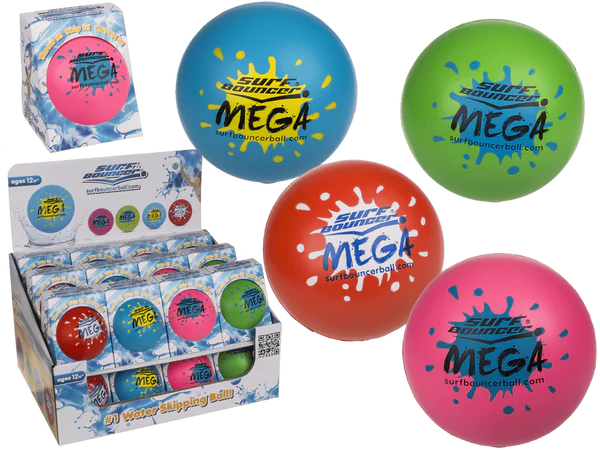 [OOTB-12/0965] Soft-Springball, Surf Bouncer - Mega, ca. 8,5 cm,