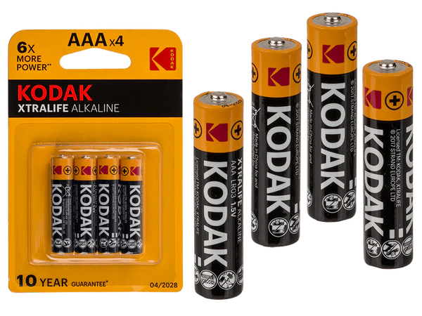 [OOTB-96/2102] Alkaline Micro-Batterie, Kodak Xtralife, AAA,
