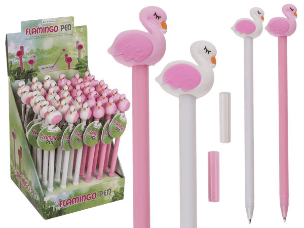 [OOTB-29/2922] Kugelschreiber, Flamingo, ca. 18 cm,