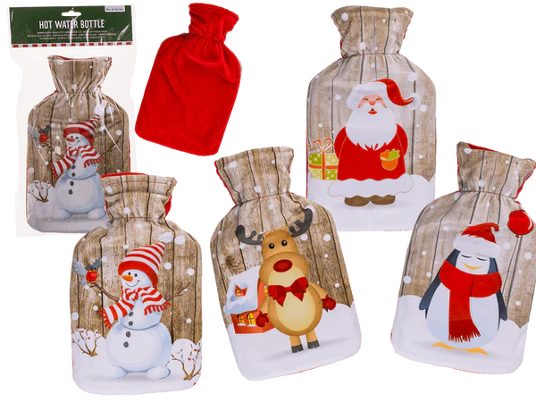 [OOTB-960176] Wärmflasche, Weihnachtsmann, Pinguin, Schneemann,