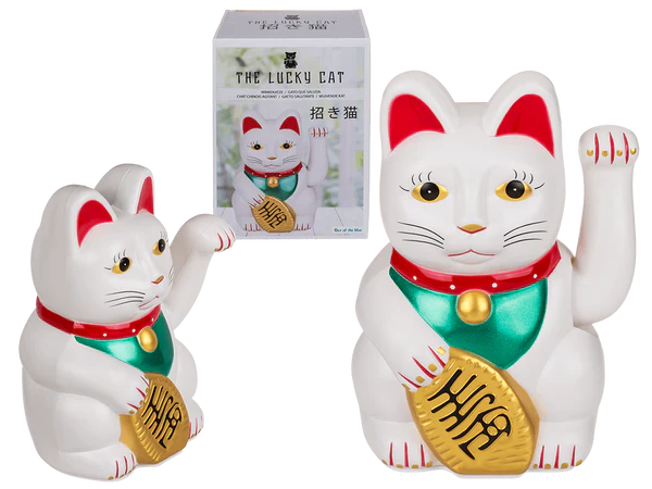Winkekatze, ca. 20 cm,