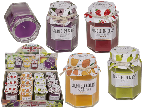 [OOTB-101585] Duftkerze im Marmeladenglas (Strawberry,