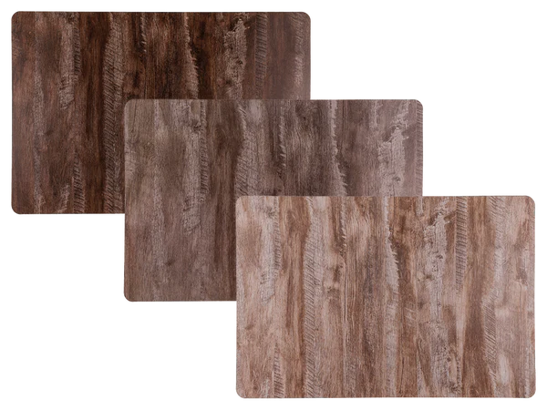 [OOTB-145035] Tischset, Naturholz-Optik, ca. 43,5 x 28,5 cm,