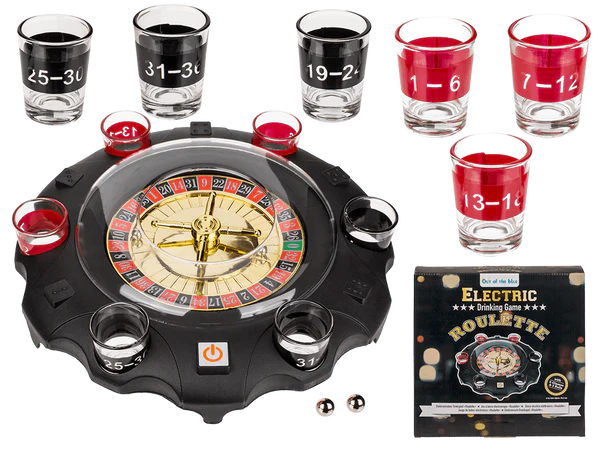 [OOTB-79/3920] Elektronisches Trinkspiel, Roulette,