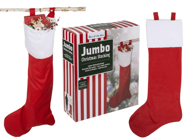 [OOTB-99/6149] Jumbo-Weihnachtsstrumpf, ca. 1,54 m,