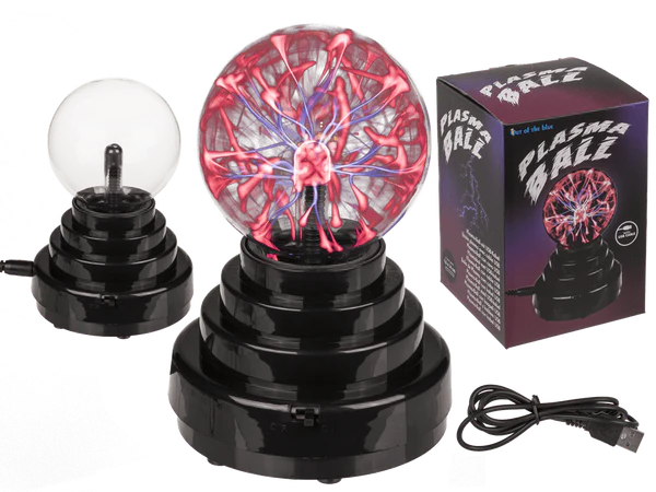 [OOTB-57/6072] Plasma-Ball, ca. 10  x 14 cm,