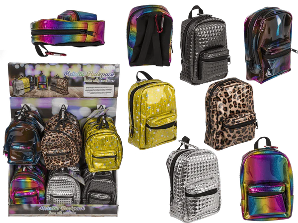 [OOTB-02/5052] Geldbörse, Metallic Backpack, mit Reissverschluss