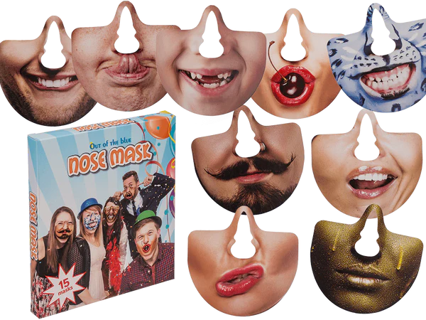 [OOTB-63/2721] Party-Foto-Verkleidung, Nasenmasken,