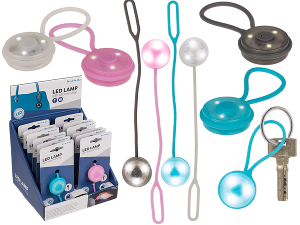 [OOTB-57/9493] LED-Licht mit Silikonband, ca. 8 cm,
