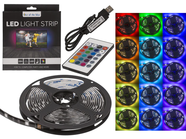 Leuchtstreifen mit farbwechselnder LED, L: 3 m,