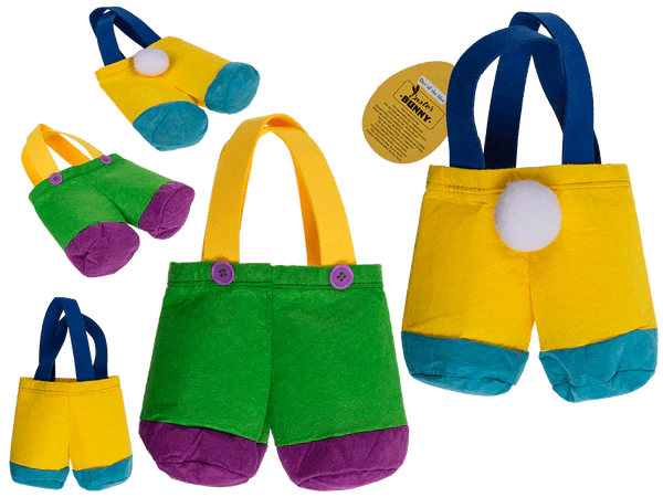 [OOTB-100999] Filz-Sammeltasche, Hasenhose, 10 x 9 cm,