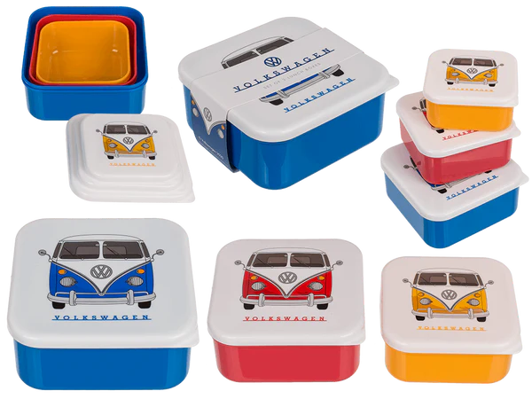 [OOTB-05/0002] Brotdosen 3er Set, VW T1 Bus,