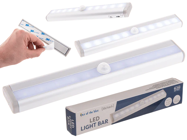 LED-Lichtleiste, mit Bewegungs- und Lichtsensor,