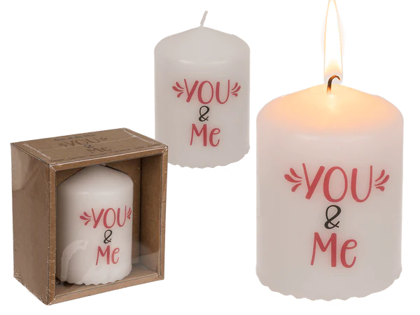 Stumpenkerze, You & Me,