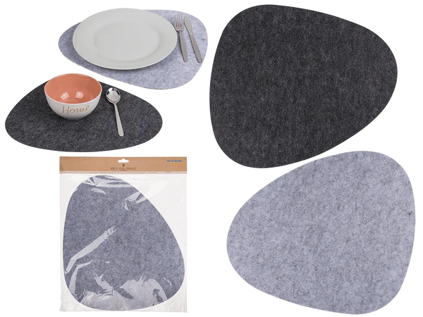 Filz-Tischset, Pebblestone,