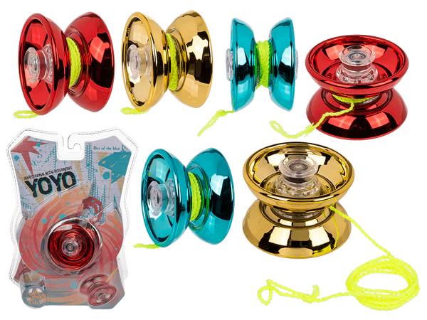 Metall-YoYo, Deluxe, mit Kugellager,