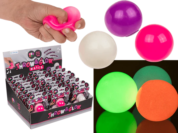 Throw & Glow Balls II, leuchten im Dunkeln,