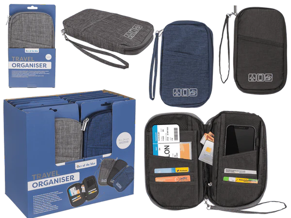 [OOTB-69/1026] Reisedokumente, Brieftasche und Telefon-Organizer,