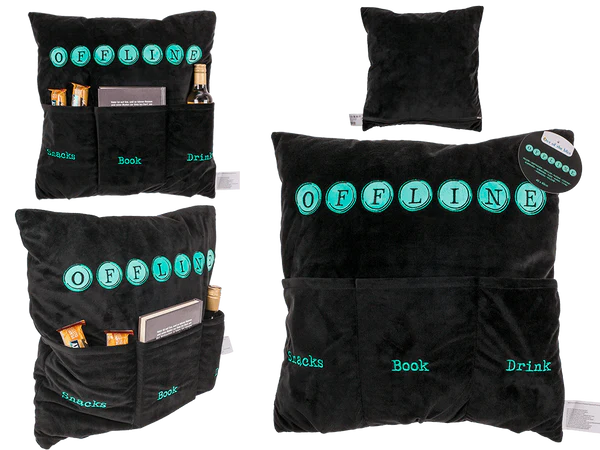 [OOTB-190513] Kissen mit 3 Taschen, Offline,