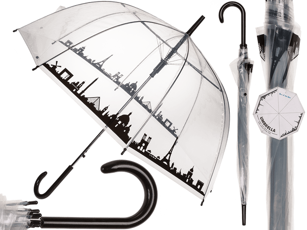 [OOTB-61/1816] Kuppel-Regenschirm, Skyline Paris,
