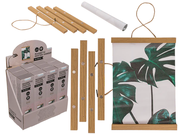 [OOTB-144431] Magnetische Holz-Posterleiste, inkl. Bild,