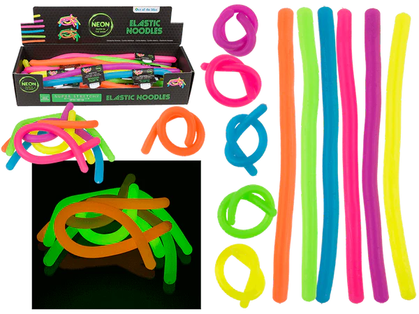 [OOTB-12/0812] Elastische Schnur, Glow in the Dark, ca. 29 cm,