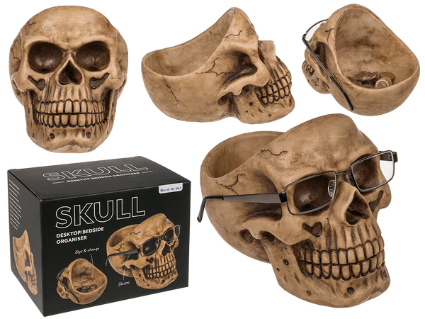 [OOTB-78/5786] Totenkopf-Organizer, mit Brillenhalter und