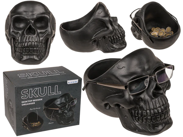 [OOTB-78/5787] Totenkopf-Organizer, mit Brillenhalter und