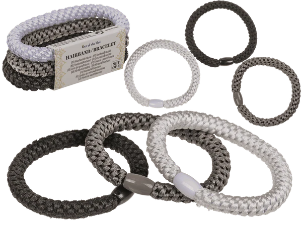 [OOTB-76/0444] Textil-Haarband/Armband, Basic,