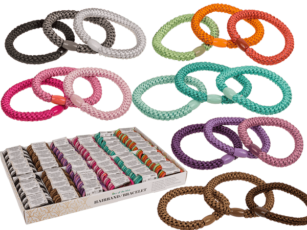 [OOTB-76/0450] Starter Set, Textil-Haarband/Armband,