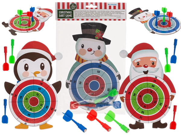 [OOTB-160009] Weihnachts-Dart, mit 3 Magnetpfeilen,