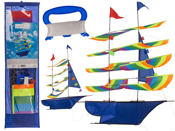 [OOTB-61/2766] Kite-Set, Segelschiff,