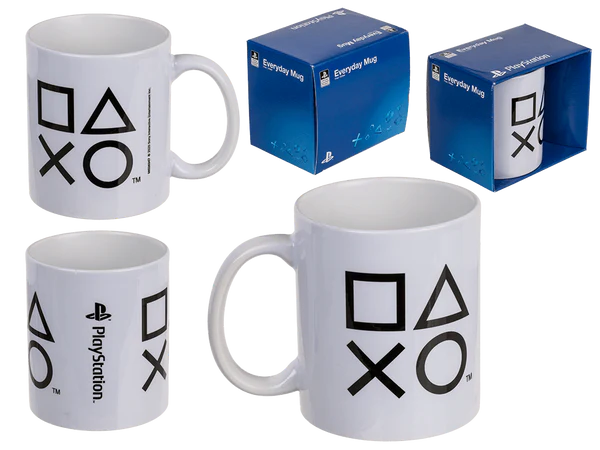 [OOTB-78/8381] Becher, Playstation (Symbole), für ca. 325 ml,