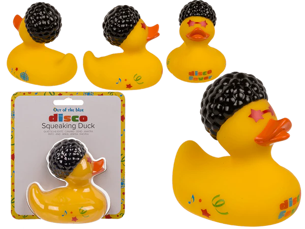 [OOTB-20/1106] Disco Quietsche-Ente, ca. 10 cm,