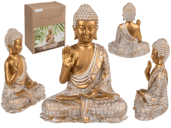 [OOTB-190443] Deko-Figur, Buddha, ca. 16,5 x 10 x 21 cm,