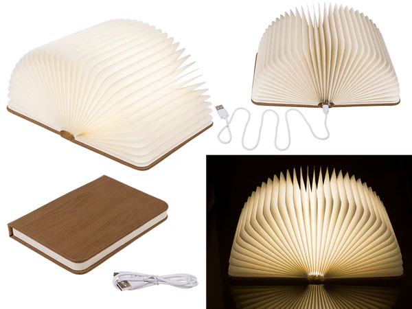 [OOTB-57/1245] LED-Stimmungsleuchte, Buch, ca.17 x 13 cm,