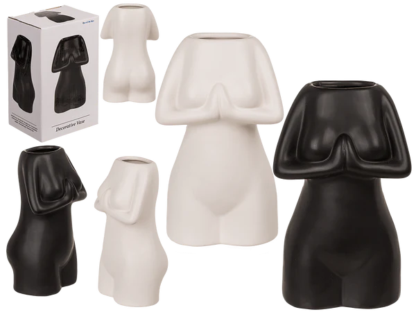 [OOTB-250090] Keramik-Vase, Women´s Body,