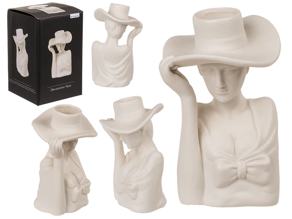 [OOTB-250093] Keramik-Vase, Elegant Lady,