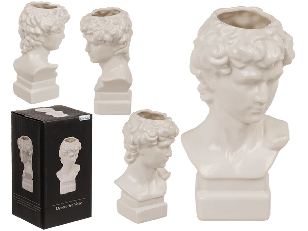 Keramik-Vase, David,