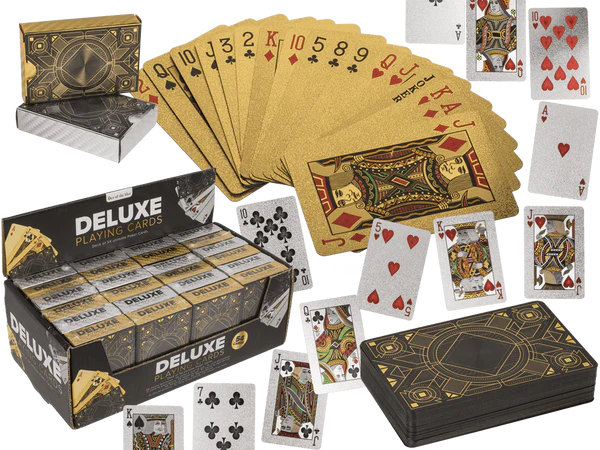 [OOTB-76/5624] Deluxe Spielkarten, ca. 5,7 x 8,7 cm,