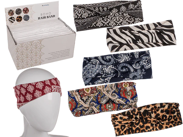 Textil-Haarband, BOHO - Klassisch,