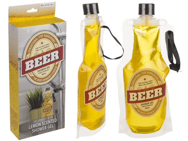 [OOTB-10/5022] Duschgel, Bier, ca. 300 ml im PET-Beutel mit
