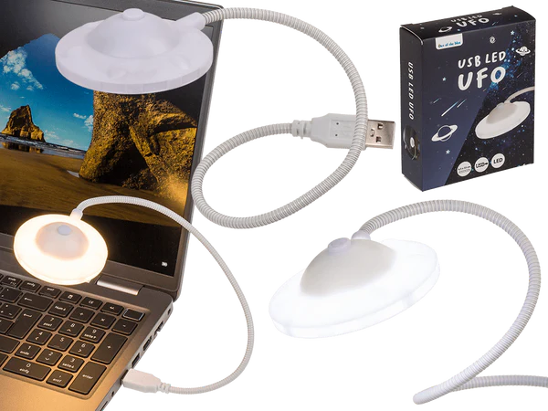 [OOTB-57/8147] USB LED UFO, 6,5 x 33,5 cm, mit USB-Kabel,